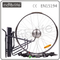 Kit de conversión de bicicleta eléctrica MOTORLIFE / OEM 250W con batería 10ah